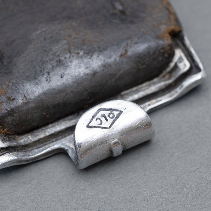 JDE111 Waffen-SS EM aluminum belt buckle with belt — image 10