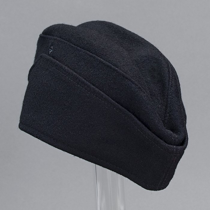BSI41 Excellent Heer EM black Panzer M34 overseas cap — image 11
