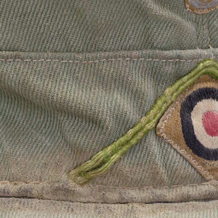 IRW35 Super Carl Halfar made '40 dated Heer M40 cap named to a Panzergrenadier Obergefreiter — image 11