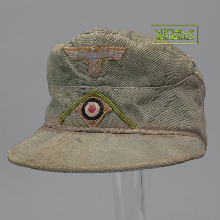 IRW35 Super Carl Halfar made '40 dated Heer M40 cap named to a Panzergrenadier Obergefreiter — image 2