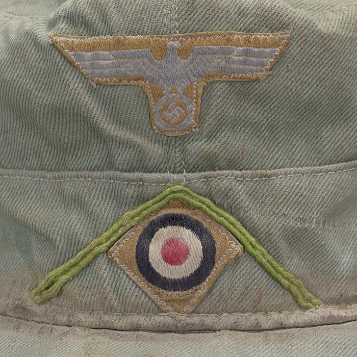 IRW35 Super Carl Halfar made '40 dated Heer M40 cap named to a Panzergrenadier Obergefreiter — image 6