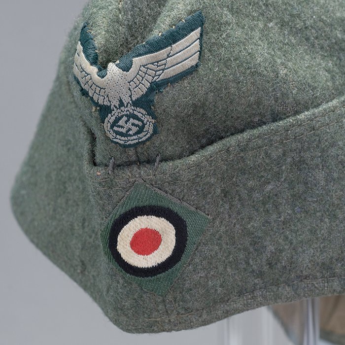 RRE16 Heer EM M34 overseas cap, ex Nebeltruppen — image 3