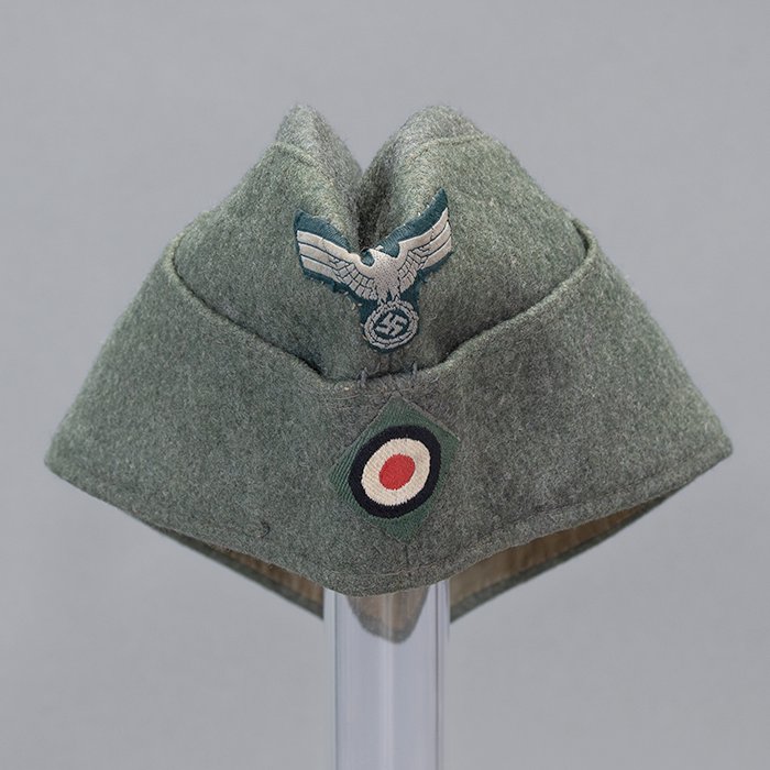 RRE16 Heer EM M34 overseas cap, ex Nebeltruppen — image 4