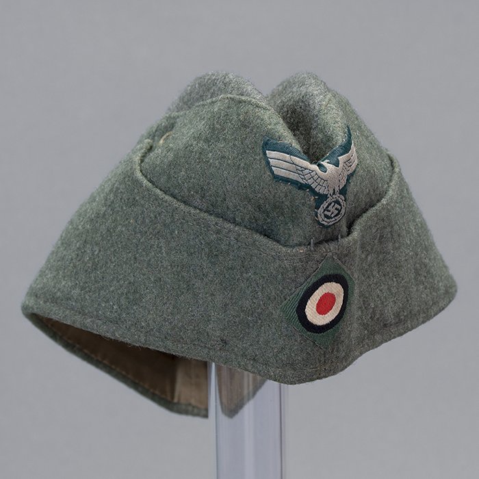 RRE16 Heer EM M34 overseas cap, ex Nebeltruppen — image 9