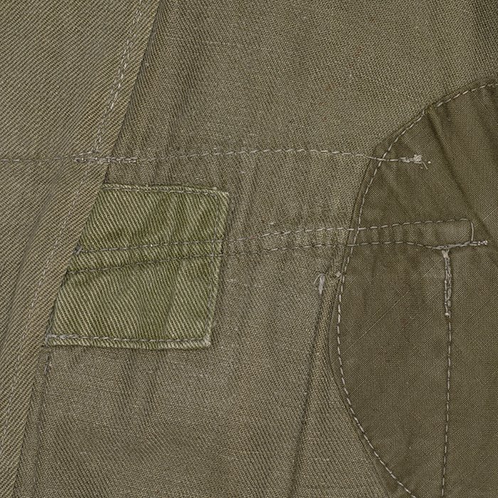 IRW36 Service used Peek & Cloppenburg manufactured Heer Panzergrenadier Gefreiter M42 style tropical service blouse — image 11