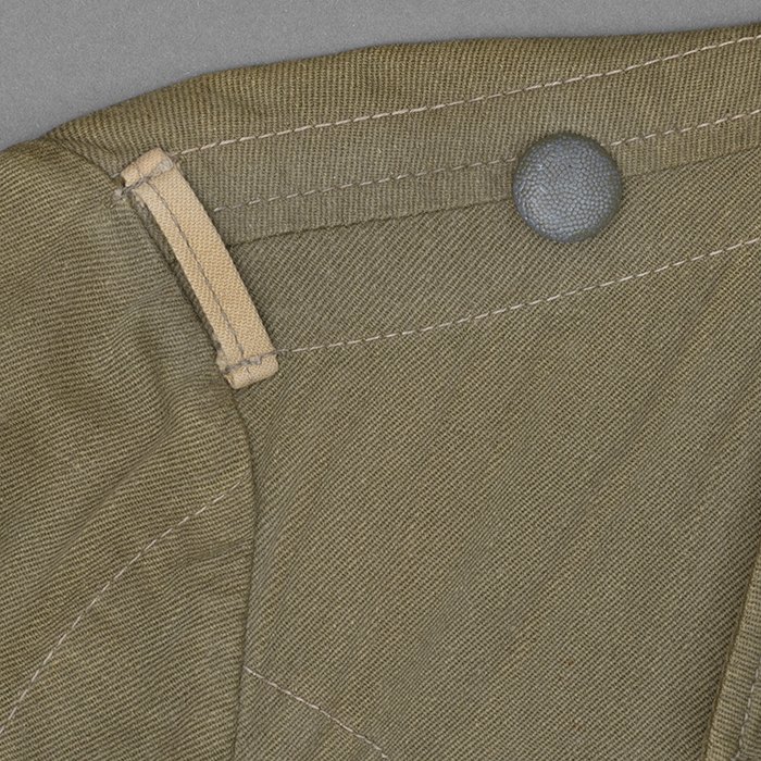 IRW36 Service used Peek & Cloppenburg manufactured Heer Panzergrenadier Gefreiter M42 style tropical service blouse — image 14