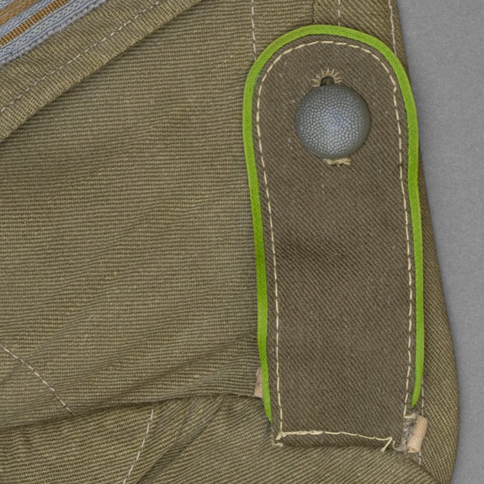 IRW36 Service used Peek & Cloppenburg manufactured Heer Panzergrenadier Gefreiter M42 style tropical service blouse — image 15