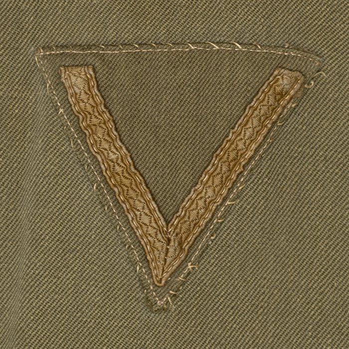 IRW36 Service used Peek & Cloppenburg manufactured Heer Panzergrenadier Gefreiter M42 style tropical service blouse — image 18