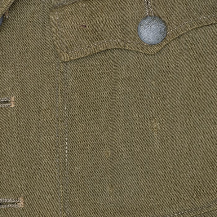 IRW36 Service used Peek & Cloppenburg manufactured Heer Panzergrenadier Gefreiter M42 style tropical service blouse — image 20