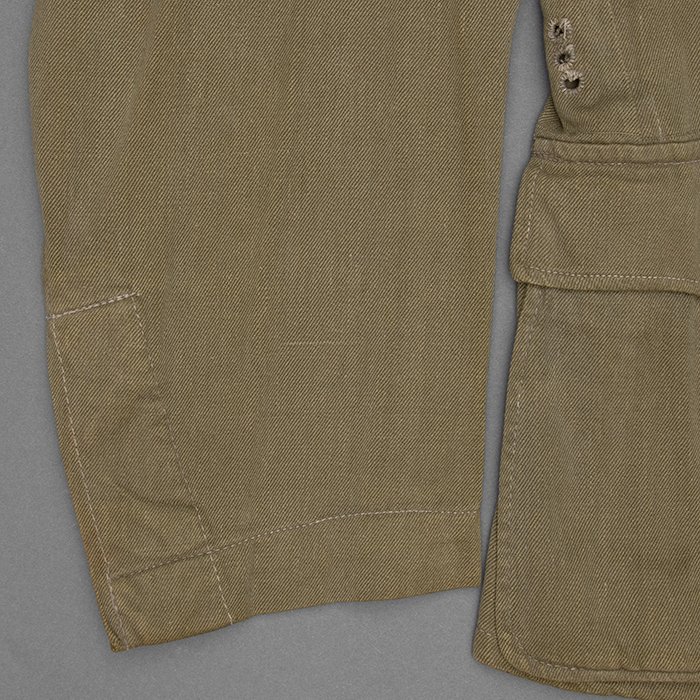 IRW36 Service used Peek & Cloppenburg manufactured Heer Panzergrenadier Gefreiter M42 style tropical service blouse — image 21