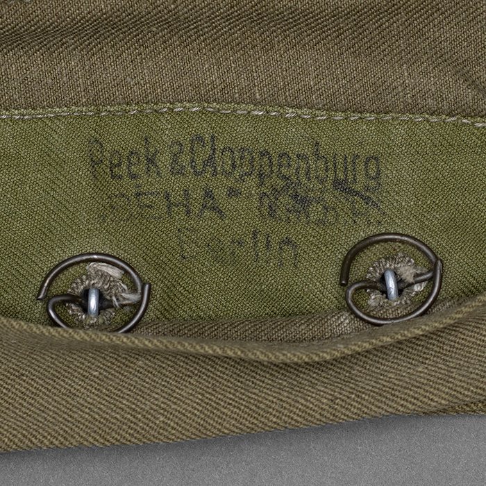 IRW36 Service used Peek & Cloppenburg manufactured Heer Panzergrenadier Gefreiter M42 style tropical service blouse — image 26
