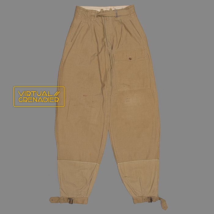 HS19 Wartime modified Luftwaffe tropical Überfallhose - new photos — image 2