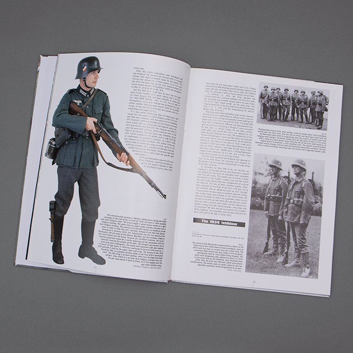 HN1 Hard cover book Feldbluse: The German Soldier's Field Tunic 1933-1945 - Huart & Borg — image 3