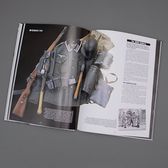 HN1 Hard cover book Feldbluse: The German Soldier's Field Tunic 1933-1945 - Huart & Borg — image 4