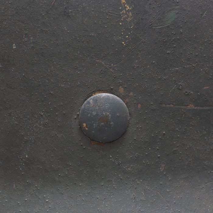SM1 Spectacular battle damaged Waffen-SS M40 single decal 'GI Art' helmet — image 17
