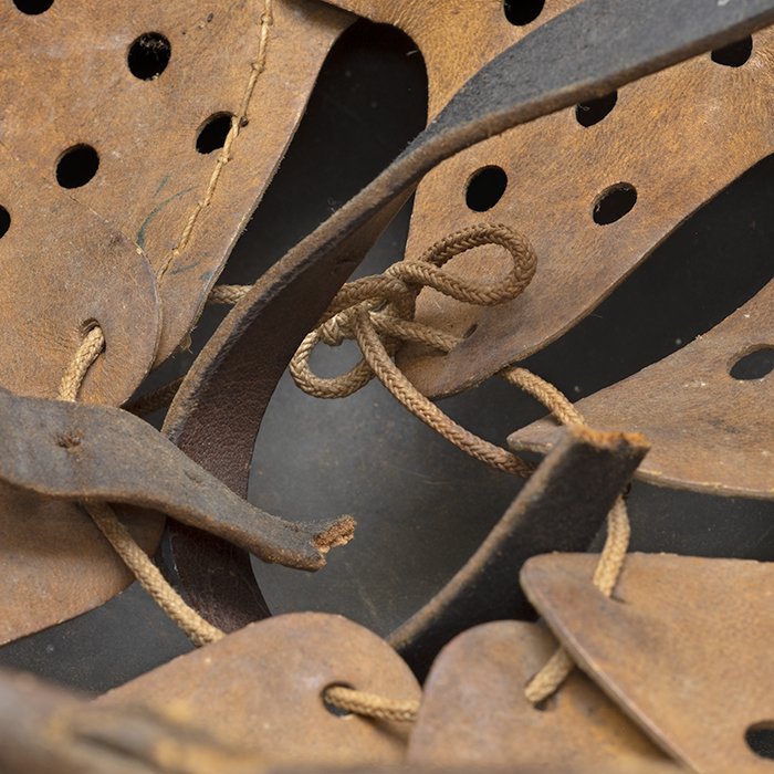 SM1 Spectacular battle damaged Waffen-SS M40 single decal 'GI Art' helmet — image 23