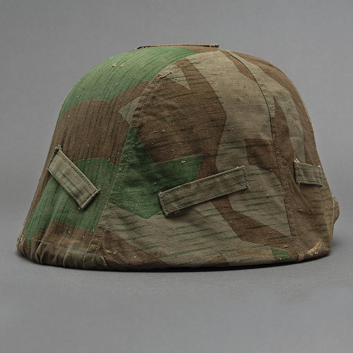 JDE140 Service used Heer Splittertarn camouflaged helmet cover — image 12