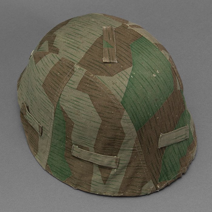 JDE140 Service used Heer Splittertarn camouflaged helmet cover — image 14