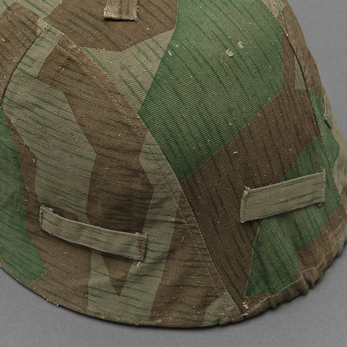 JDE140 Service used Heer Splittertarn camouflaged helmet cover — image 15