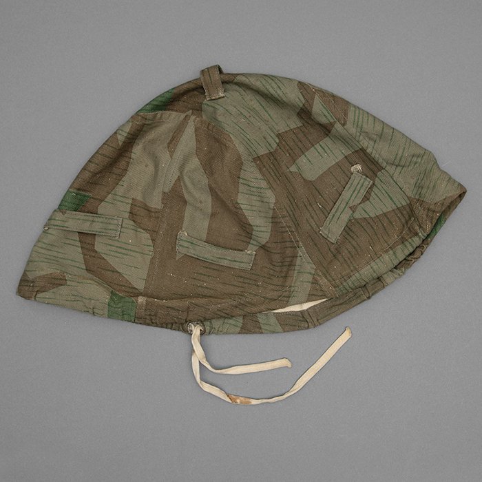 JDE140 Service used Heer Splittertarn camouflaged helmet cover — image 18
