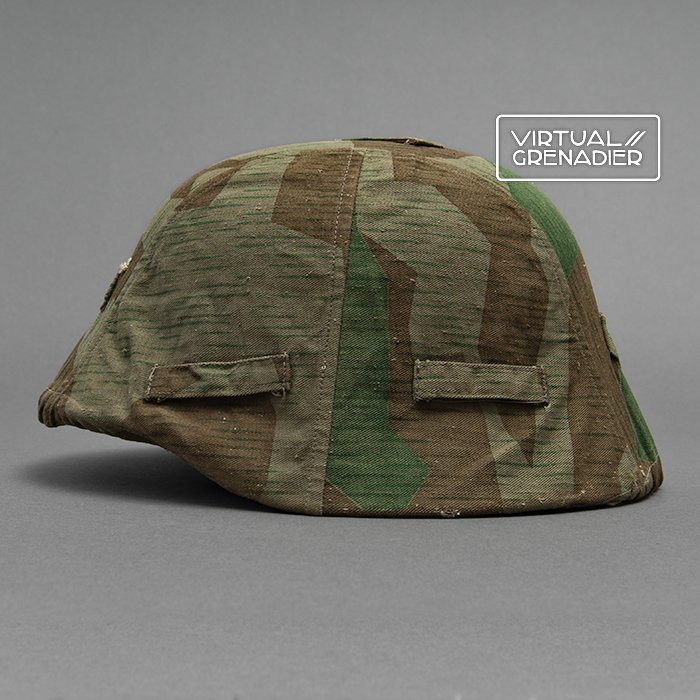 JDE140 Service used Heer Splittertarn camouflaged helmet cover — image 2