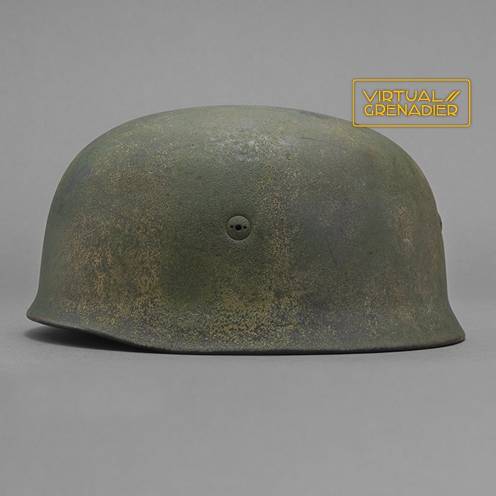 HD7 Classic Luftwaffe M38 6. Fallschirmjäger Regiment two color camouflage helmet — image 2