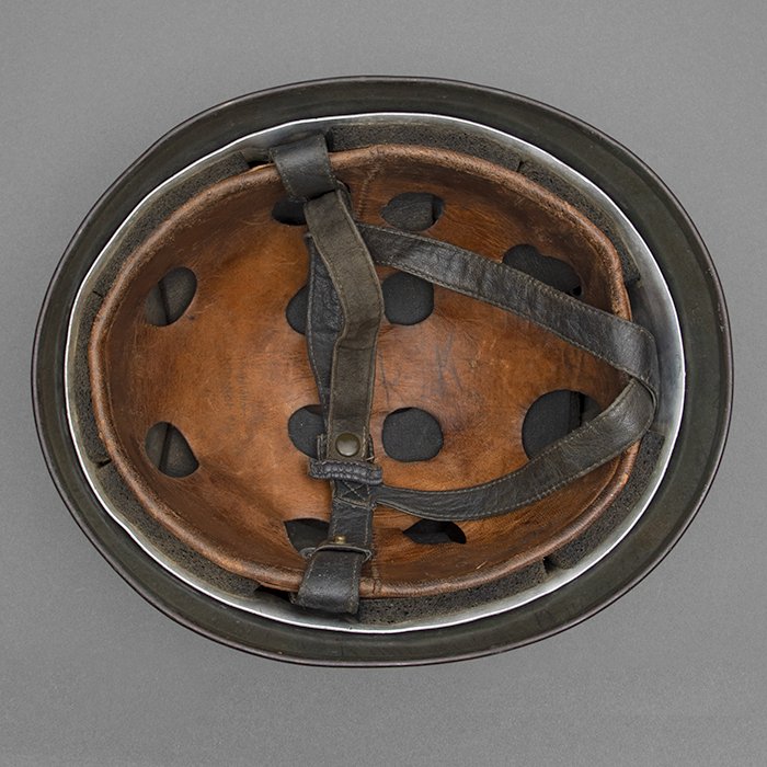 HD7 Classic Luftwaffe M38 6. Fallschirmjäger Regiment two color camouflage helmet — image 23