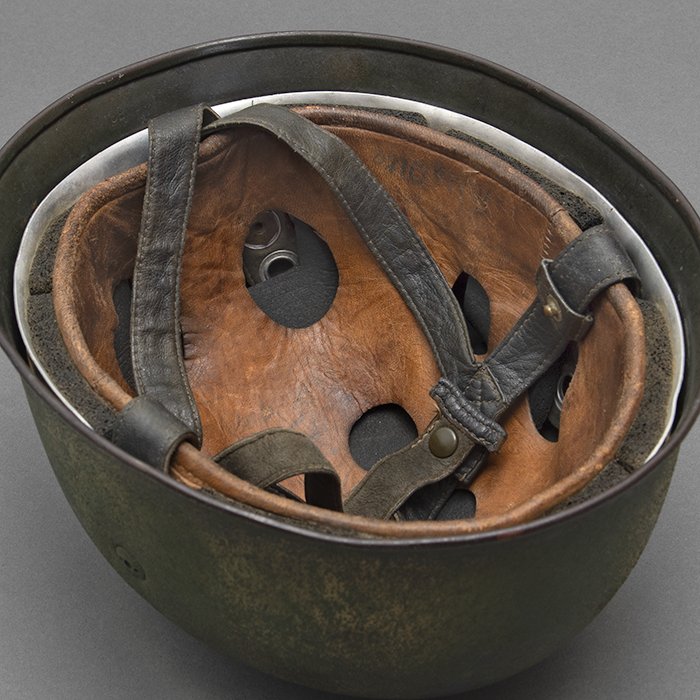 HD7 Classic Luftwaffe M38 6. Fallschirmjäger Regiment two color camouflage helmet — image 27