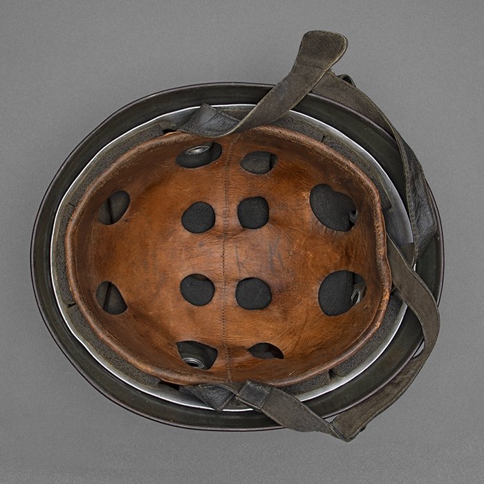 HD7 Classic Luftwaffe M38 6. Fallschirmjäger Regiment two color camouflage helmet — image 33