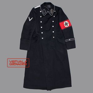 MT1 Impressive winter overcoat for an SS-Untersturmführer from 10. SS-Standarte