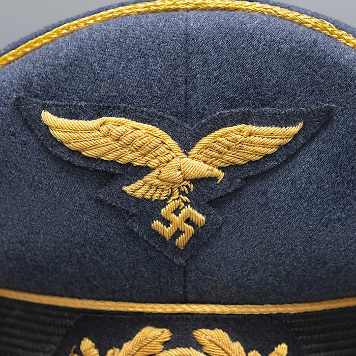 JS3 Beautiful Erel made Luftwaffe General officer ranks visored cap — image 6