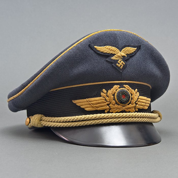 JS3 Beautiful Erel made Luftwaffe General officer ranks visored cap — image 8