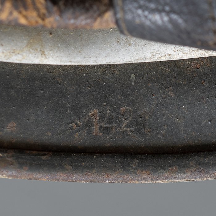 GR1 Luftwaffe M38 single decal Fallschirmjäger helmet — image 21