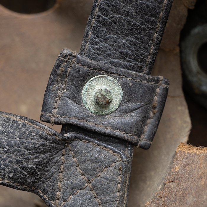 GR1 Luftwaffe M38 single decal Fallschirmjäger helmet — image 33