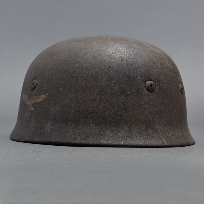 GR1 Luftwaffe M38 single decal Fallschirmjäger helmet — image 8