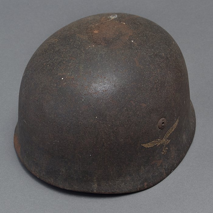 GR1 Luftwaffe M38 single decal Fallschirmjäger helmet — image 9