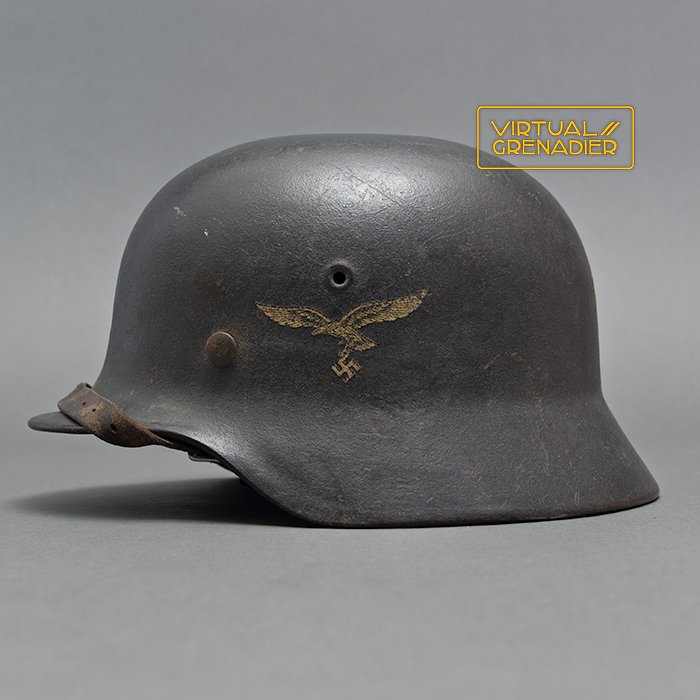 DM16 Luftwaffe M40 single decal helmet — image 2