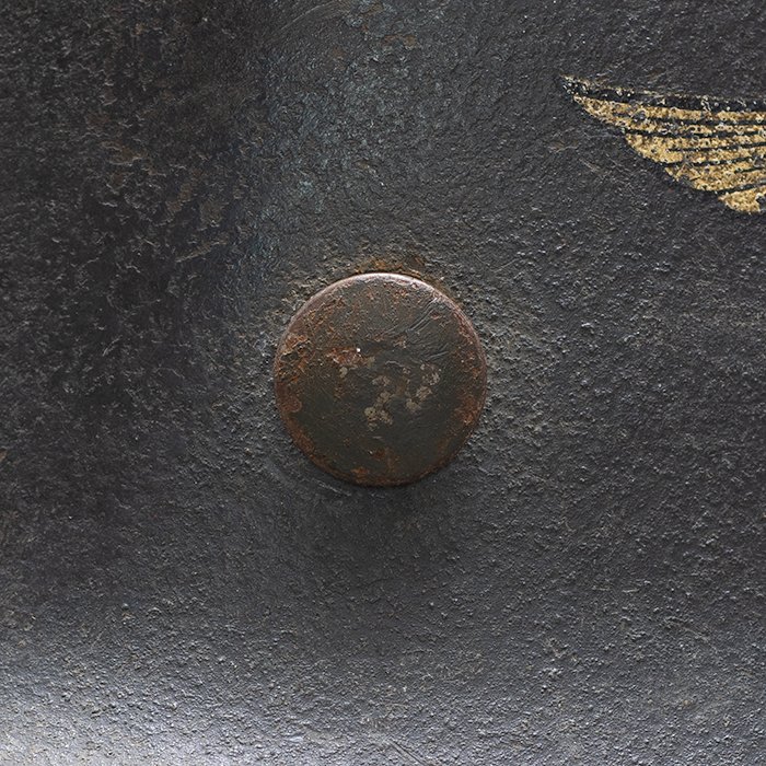DM16 Luftwaffe M40 single decal helmet — image 6