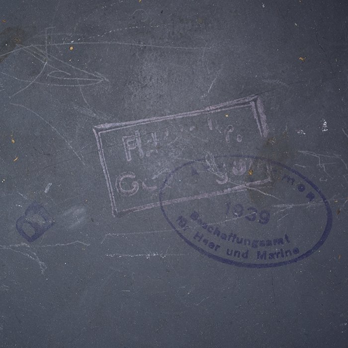 JS4 Luftwaffe M35 double decal helmet with first pattern eagle — image 21