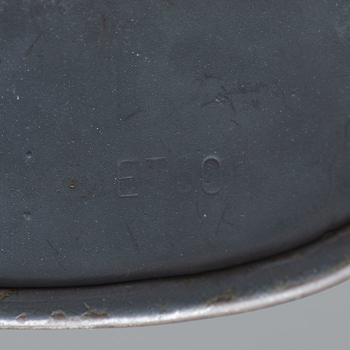 JS4 Luftwaffe M35 double decal helmet with first pattern eagle — image 24