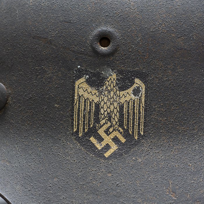 JS5 Heer M42 single decal helmet — image 3