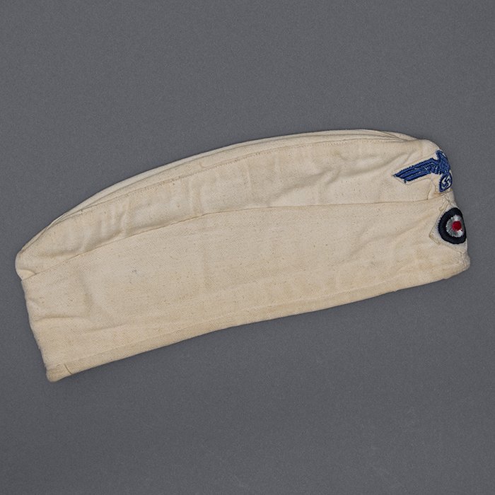DM20 French made white Kriegsmarine EM overseas cap — image 10