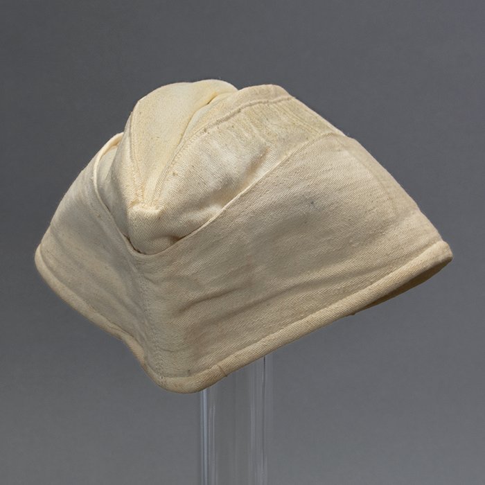 DM20 French made white Kriegsmarine EM overseas cap — image 15