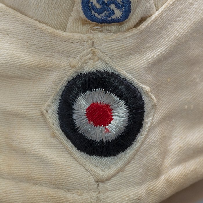 DM20 French made white Kriegsmarine EM overseas cap — image 7