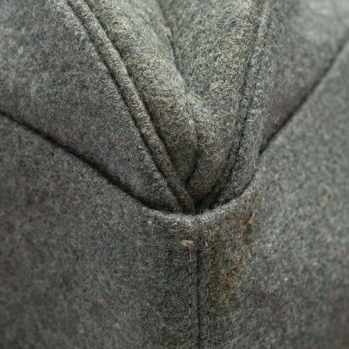 SP4 Super earlier quality Waffen-SS M40 EM overseas cap — image 16