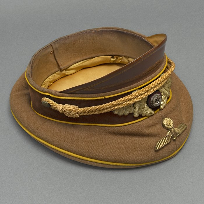 SP12 Service worn final pattern NSDAP Reichsleitung visored cap — image 19