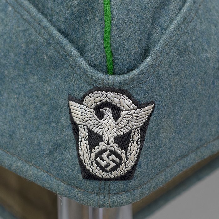 SP5 Nice 1942 pattern Schutzpolizei EM overseas cap — image 5