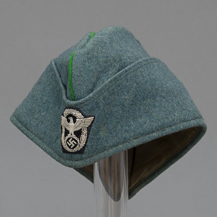 SP5 Nice 1942 pattern Schutzpolizei EM overseas cap — image 7