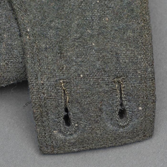 SP6 Service worn Heer EM M42 cap with factory sewn trapezoid shaped insignia — image 14