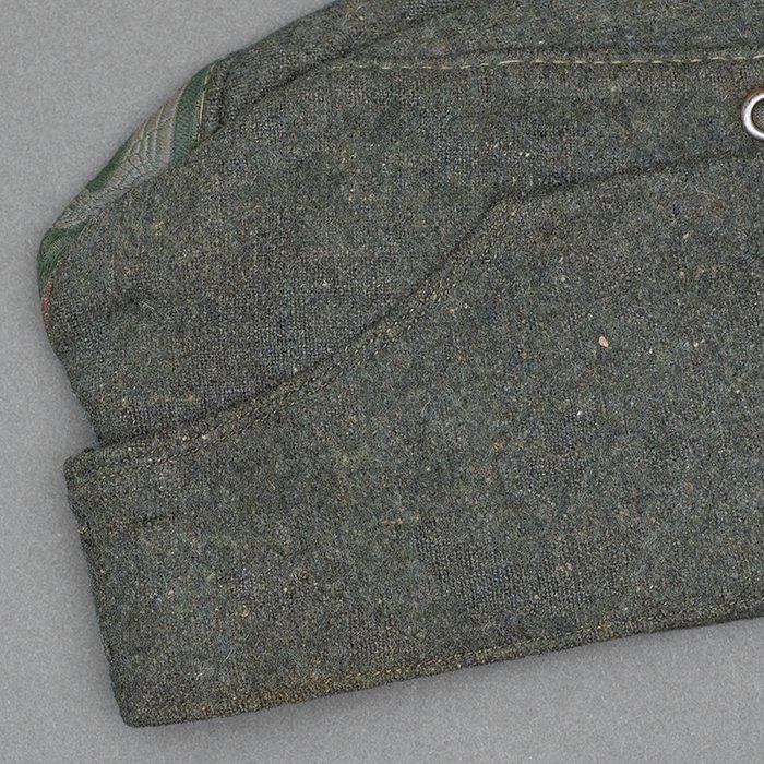 SP6 Service worn Heer EM M42 cap with factory sewn trapezoid shaped insignia — image 17
